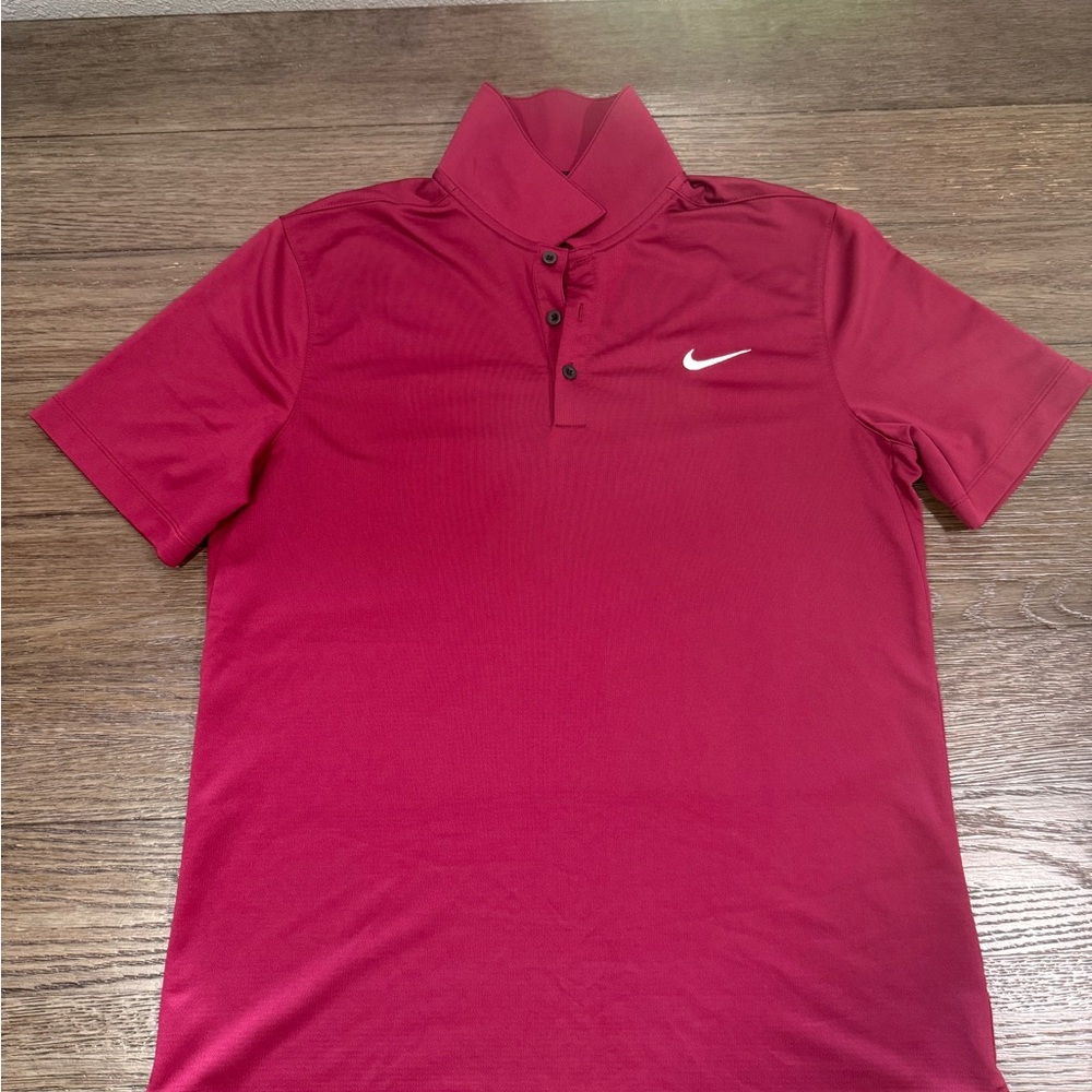 Nike Men's Polo Shirt in Bold Red